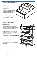 Preview for 3 page of Grizzly Conwood Wood Display Assembly Instructions