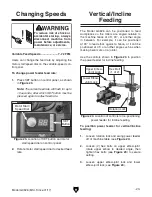 Preview for 25 page of Grizzly EASY FEEDER Owner'S Manual