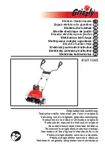 Grizzly EGT 1345 Translation Of The Original Instructions For Use preview