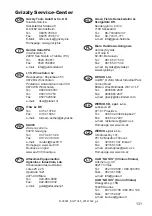 Preview for 131 page of Grizzly EGT 1345 Translation Of The Original Instructions For Use