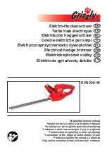 Grizzly EHS 500-45 Translation Of The Original Instructions For Use preview