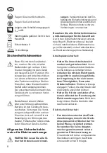 Preview for 8 page of Grizzly EKHS 500-45 2in1 Translation Of The Original Instructions For Use