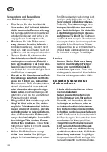 Preview for 10 page of Grizzly EKHS 500-45 2in1 Translation Of The Original Instructions For Use