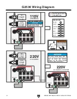 Preview for 2 page of Grizzly Electric Motor G2536 Instruction Sheet