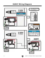 Preview for 2 page of Grizzly Electric Motor G2901 Instruction Sheet