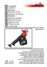 Grizzly ELS 3017 E Translation Of The Original Instructions For Use preview