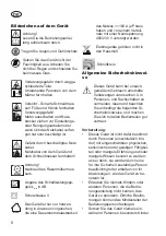 Preview for 6 page of Grizzly ERM 1233 G Translation Of The Original Instructions For Use