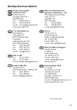 Preview for 111 page of Grizzly ERM 1233 G Translation Of The Original Instructions For Use