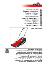 Предварительный просмотр 1 страницы Grizzly ERM 1434-3 Stow Translation Of The Original Instructions For Use