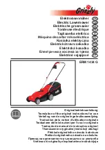 Preview for 1 page of Grizzly ERM 1434 G Translation Of The Original Instructions For Use