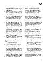 Preview for 21 page of Grizzly ERM 1434 G Translation Of The Original Instructions For Use