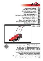 Preview for 1 page of Grizzly ERM 1435 G Instructions For Use Manual