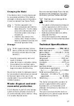 Preview for 27 page of Grizzly ERM 1435 G Instructions For Use Manual