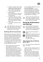 Preview for 45 page of Grizzly ERM 1436 G Translation Of The Original Instructions For Use