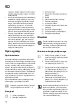 Preview for 76 page of Grizzly ERM 1436 G Translation Of The Original Instructions For Use