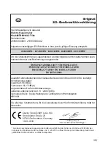 Предварительный просмотр 123 страницы Grizzly ERM 1642 Trike Translation Of The Original Instructions For Use