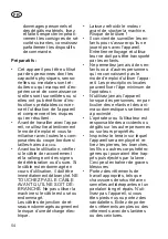 Предварительный просмотр 54 страницы Grizzly ERM 1743-20 Translation Of The Original Instructions For Use