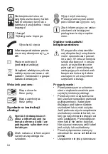 Предварительный просмотр 84 страницы Grizzly ERM 1743-20 Translation Of The Original Instructions For Use