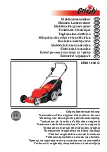 Предварительный просмотр 1 страницы Grizzly ERM 1846 G Translation Of The Original Instructions For Use