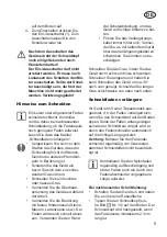 Preview for 9 page of Grizzly ERT 230 Translation Of The Original Instructions For Use