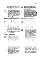 Предварительный просмотр 9 страницы Grizzly ERT 320 Translation Of The Original Instructions For Use