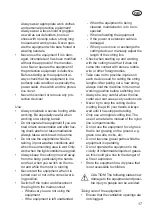 Предварительный просмотр 17 страницы Grizzly ERT 320 Translation Of The Original Instructions For Use