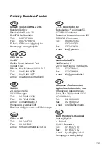 Предварительный просмотр 125 страницы Grizzly ERT 320 Translation Of The Original Instructions For Use