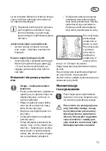 Preview for 73 page of Grizzly ERT 450/8 Translation Of The Original Instructions For Use