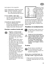 Preview for 85 page of Grizzly ERT 450/8 Translation Of The Original Instructions For Use