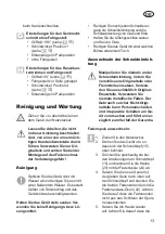 Preview for 13 page of Grizzly ERT 530 R Original Instructions For Use