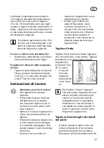 Preview for 37 page of Grizzly ERT 530 R Original Instructions For Use