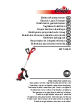 Preview for 1 page of Grizzly ERT 600 R Translation Of The Original Instructions For Use