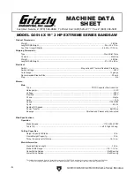 Preview for 24 page of Grizzly EXTREME G0513X Owner'S Manual