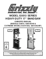 Предварительный просмотр 1 страницы Grizzly EXTREME G0513X2 Owner'S Manual