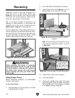 Предварительный просмотр 56 страницы Grizzly EXTREME G0513X2 Owner'S Manual