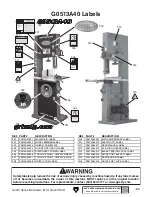 Предварительный просмотр 87 страницы Grizzly EXTREME G0513X2 Owner'S Manual