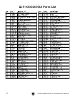 Preview for 98 page of Grizzly EXTREME G0513X2B Manual