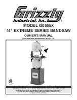 Grizzly EXTREME G0555X Owner'S Manual preview