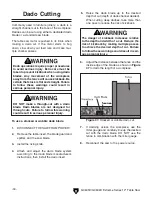 Preview for 36 page of Grizzly EXTREME G0605X Owner'S Manual