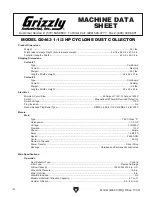 Preview for 6 page of Grizzly G0443 Owner'S Manual