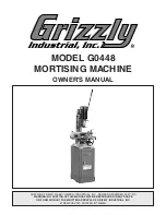 Grizzly G0448 Owner'S Manual preview