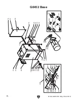Предварительный просмотр 58 страницы Grizzly G0452 Owner'S Manual