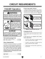 Предварительный просмотр 3 страницы Grizzly G0452Z Manual Insert