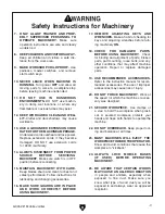 Предварительный просмотр 22 страницы Grizzly G0452Z Manual Insert