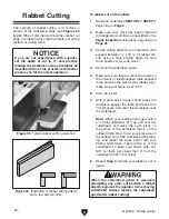 Предварительный просмотр 45 страницы Grizzly G0452Z Manual Insert