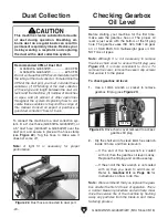 Предварительный просмотр 22 страницы Grizzly G0453W Owner'S Manual