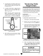 Предварительный просмотр 43 страницы Grizzly G0453W Owner'S Manual