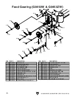 Preview for 60 page of Grizzly G0453W Owner'S Manual