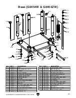 Preview for 67 page of Grizzly G0453W Owner'S Manual