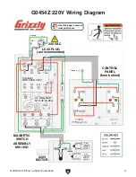 Preview for 3 page of Grizzly G0454Z Manual Insert